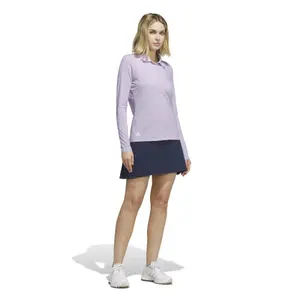 Women's long-sleeved polo shirt adidas Performance image-3