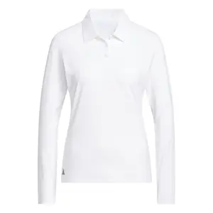 Langærmet poloshirt til kvinder adidas Performance image-1