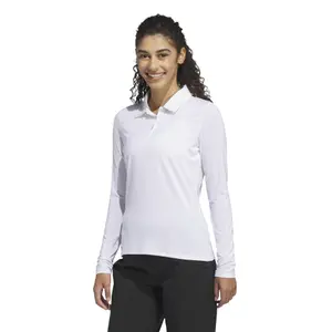 Women's long-sleeved polo shirt adidas Performance image-3