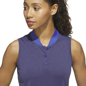 Polo de mujer adidas Performance Texture image-4