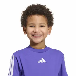 T-shirt para crianças adidas Essentials 3-Stripes image-6