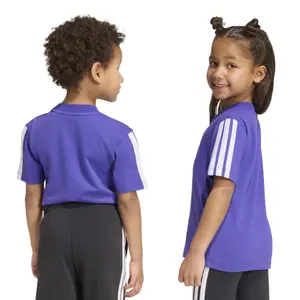 T-shirt para crianças adidas Essentials 3-Stripes image-2
