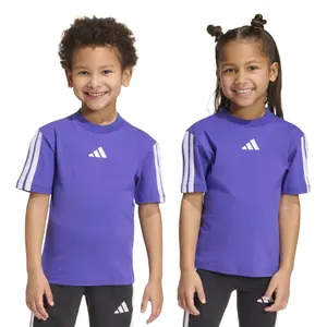 T-shirt para crianças adidas Essentials 3-Stripes image-3