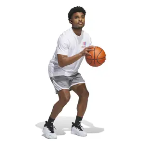 T-shirt adidas World Wide Hoops Classic image-3