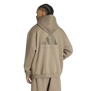 Oversized hooded sweatshirt adidas PrimeLift Workout image-4