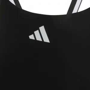 Girls' backless one-piece swimsuit adidas Collegiate image-2