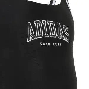 Girls' backless one-piece swimsuit adidas Collegiate image-3
