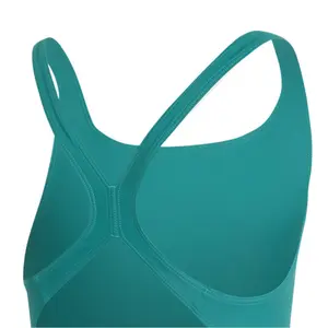 Costume da bagno intero con schiena a C per ragazza adidas 3-Stripes image-4