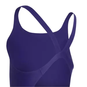 Eén stuk zwemkleding met V-hals voor meisjes adidas image-4