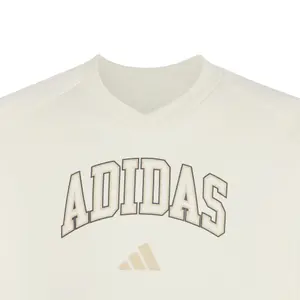 Φούτερ V κορίτσι adidas Seasonals Collegiate Typography image-2