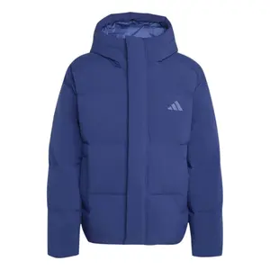 Kapucnis pehelykabát adidas Helionic Down