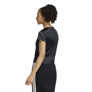 Satin T-shirt for women adidas Seasonal Essentials image-3