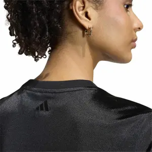 Satin T-shirt for women adidas Seasonal Essentials image-5