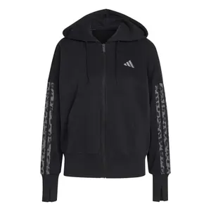 Hættetrøje med lynlås til kvinder adidas Essentials 3-Stripes image-0