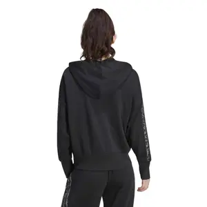 Hættetrøje med lynlås til kvinder adidas Essentials 3-Stripes image-3