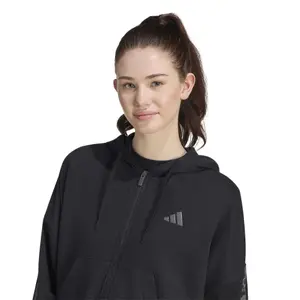 Hættetrøje med lynlås til kvinder adidas Essentials 3-Stripes image-4