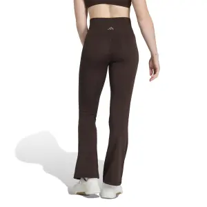 Leggings Damen adidas Studio All Me Flare X-Over 3-Stripes image-4