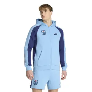 Sweatshirt med huva och dragkedja adidas New South Wales Colorblock image-1