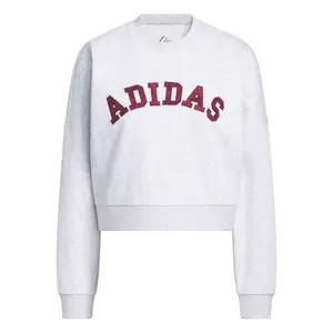 Bluza z logo z chenille dla kobiet adidas image-1