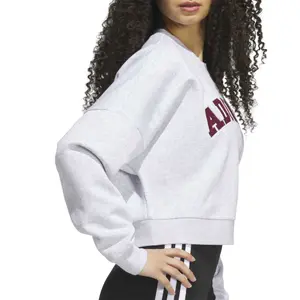 Bluza z logo z chenille dla kobiet adidas image-6