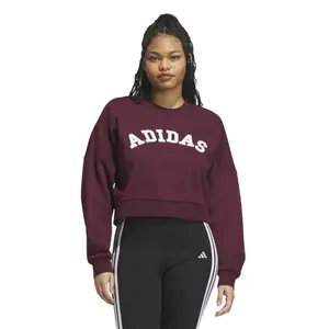 Sweatshirt avec logo en chenille femme adidas image-2