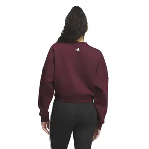 Sweatshirt avec logo en chenille femme adidas image-4