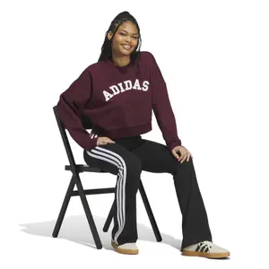 Sweatshirt avec logo en chenille femme adidas image-3