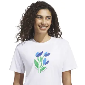 T-shirt dames adidas Floral Bloom At Your Own Pace image-4