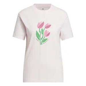 T-shirt dames adidas Floral Bloom At Your Own Pace