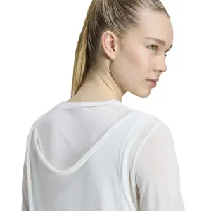 Damska koszulka z długim rękawem adidas Soft Lux Sheer image-4
