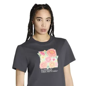 Women's T-shirt adidas Floral 2 image-4