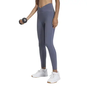 Leggings för kvinnor adidas Studio All Me 3-Stripes image-2