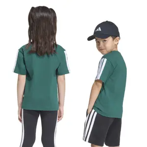 T-shirt para crianças adidas Essentials 3-Stripes image-2