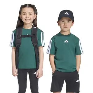 T-shirt para crianças adidas Essentials 3-Stripes image-3