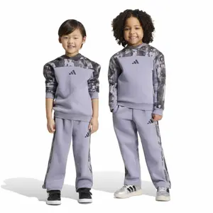 Kids' Fleece Hooded Tracksuit adidas Seasonal Essentials image-1