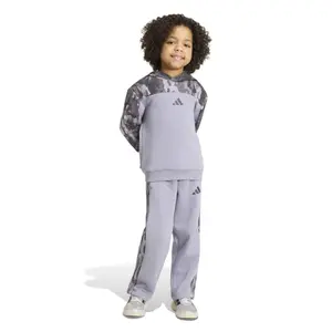 Kids' Fleece Hooded Tracksuit adidas Seasonal Essentials image-2