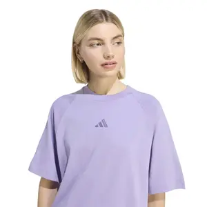 Regular Joggingbukser Dame adidas Small Logo Cuffed image-4