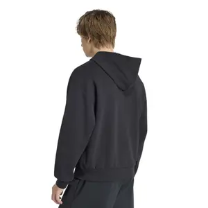 Sweatshirt com capuz e fecho de correr adidas Soft Lux image-3