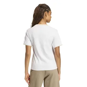 Grafisches besticktes T-Shirt Damen adidas Seasonal Essentials Colorpop image-3