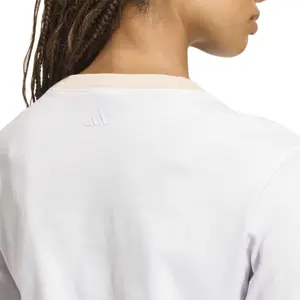 Grafisches besticktes T-Shirt Damen adidas Seasonal Essentials Colorpop image-4