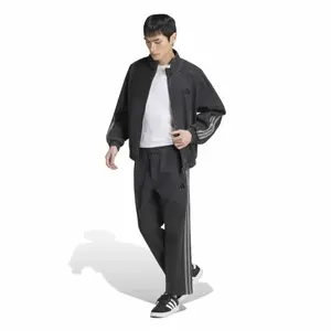 Veste de survêtement denim coupe large adidas Stadium image-2