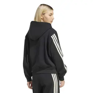 Sweatshirt à capuche full zip femme adidas 3-Stripes image-3