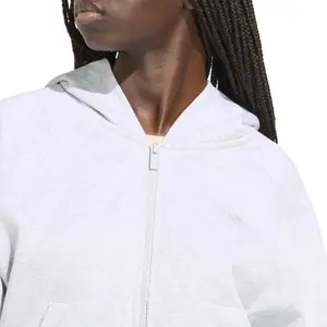 Sweatshirt à capuche full zip femme adidas 3-Stripes image-5