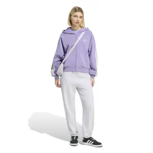 Sweatshirt à capuche full zip femme adidas 3-Stripes image-2