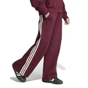 Pantaloni da jogging larghi donna adidas 3-Stripes image-1
