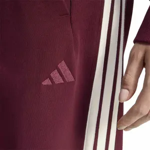 Pantaloni da jogging larghi donna adidas 3-Stripes image-4