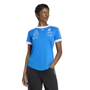 Women's Jersey adidas Mercedes AMG Petronas de Formula 1 Team Blue Wonder image-1