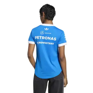 Women's Jersey adidas Mercedes AMG Petronas de Formula 1 Team Blue Wonder image-3