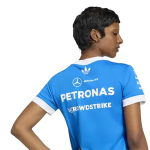 Women's Jersey adidas Mercedes AMG Petronas de Formula 1 Team Blue Wonder image-4