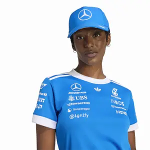 Women's Jersey adidas Mercedes AMG Petronas de Formula 1 Team Blue Wonder image-5